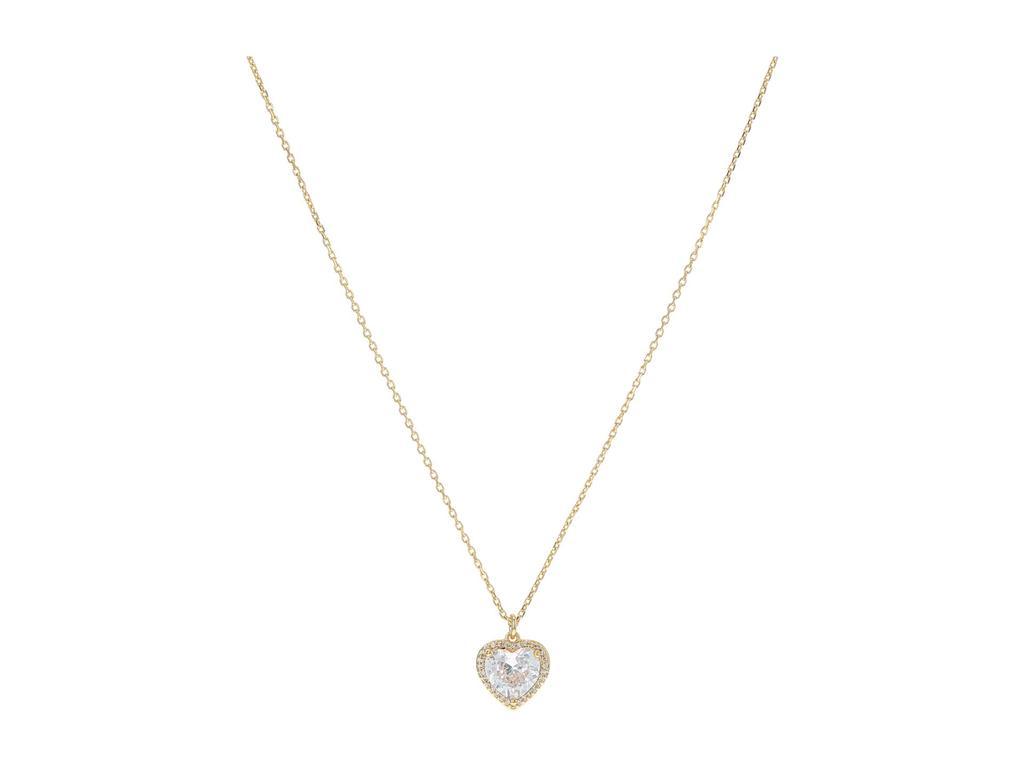 商品Kate Spade|My Love Pave Heart Pendant Necklace,价格¥487,第1张图片