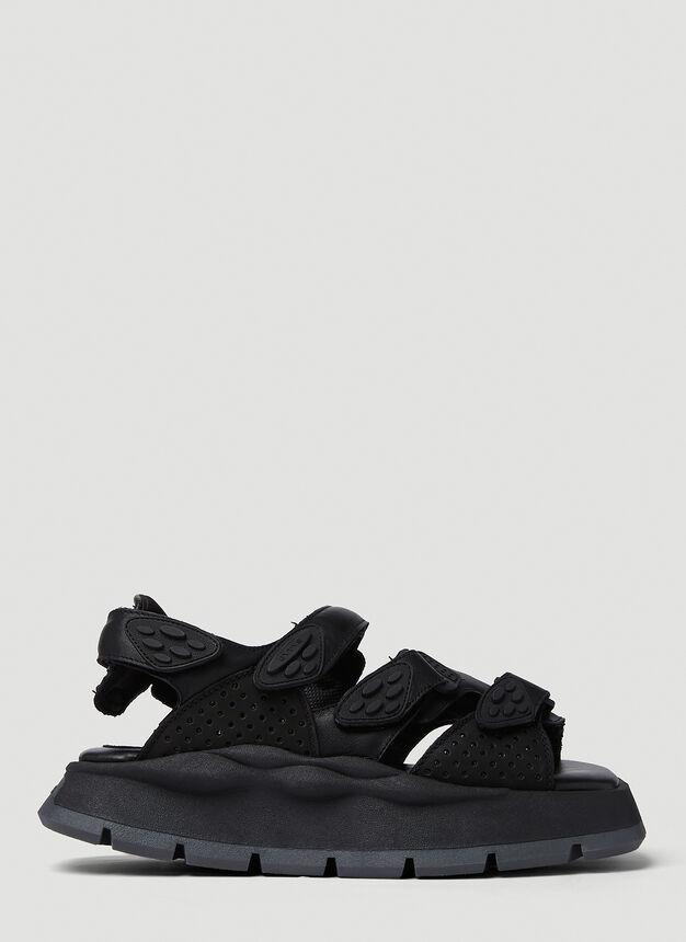 Quest Platform Sandals in Black商品第1张图片规格展示