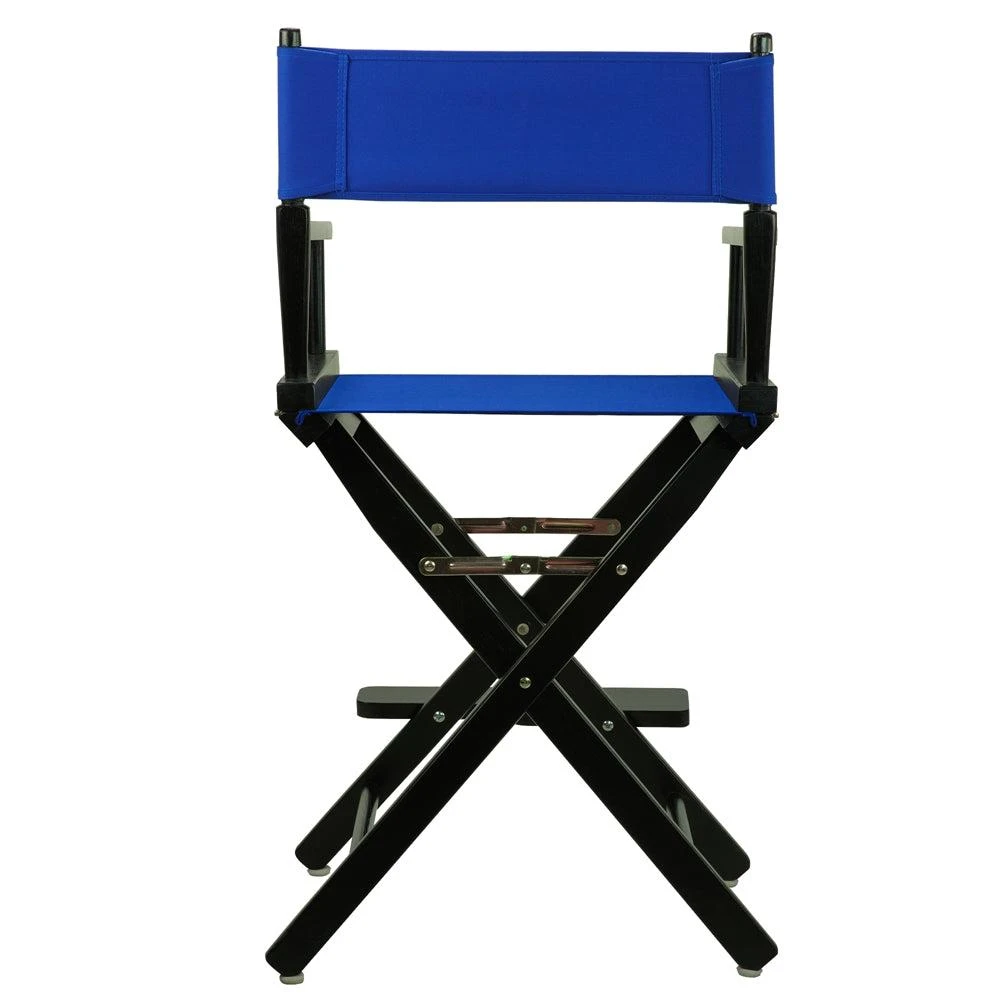 商品Casual Home|24" Director's Chair Black Frame-Royal Blue Canvas,价格¥840,第4张图片详细描述