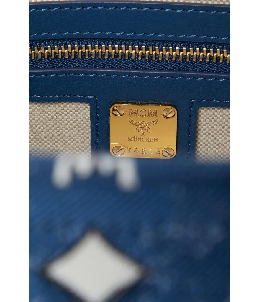 商品MCM|Munchen Vintage Monogram Fabric Tote Large Leather,价格¥8774,第3张图片详细描述