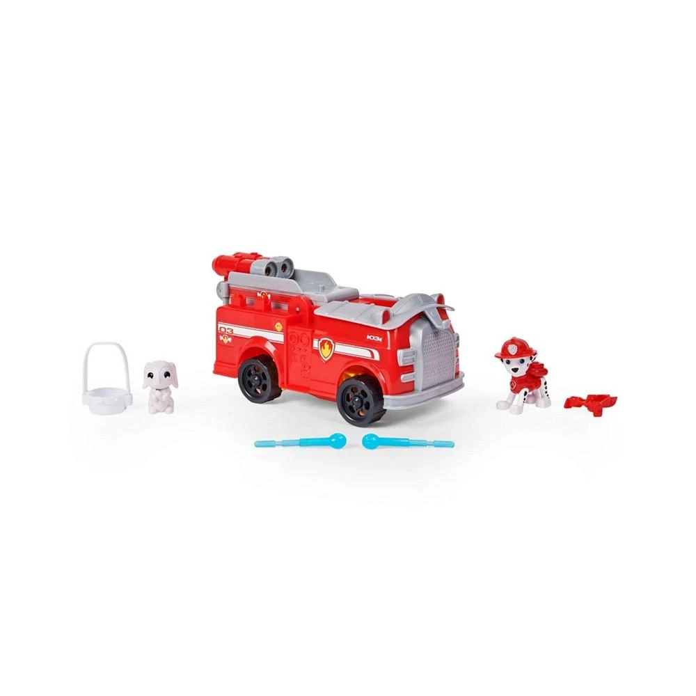 商品Paw Patrol|Marshall Rise and Rescue Changing Toy Car with Action Figures a,价格¥178,第1张图片