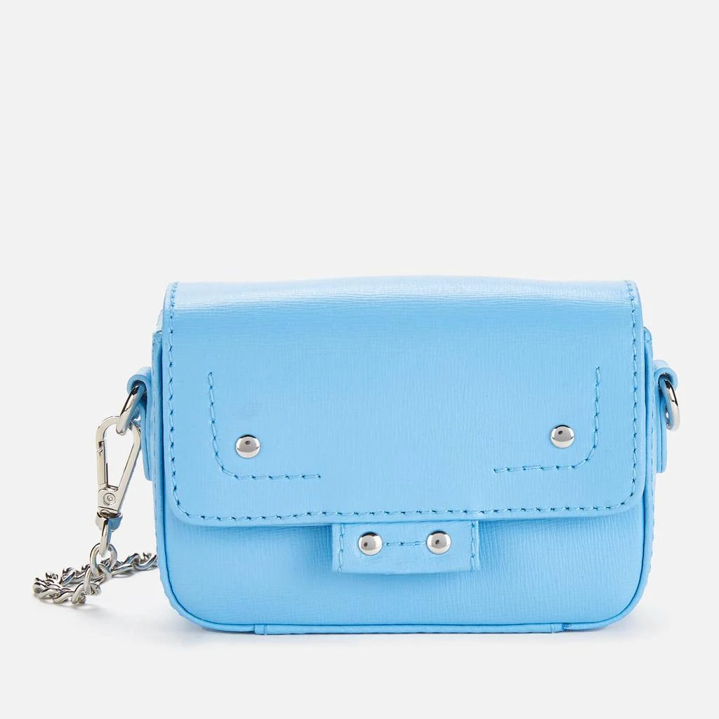 商品Nunoo|Núnoo Women's Mini Honey LWG Leather Shoulder Bag - Blue,价格¥155,第1张图片