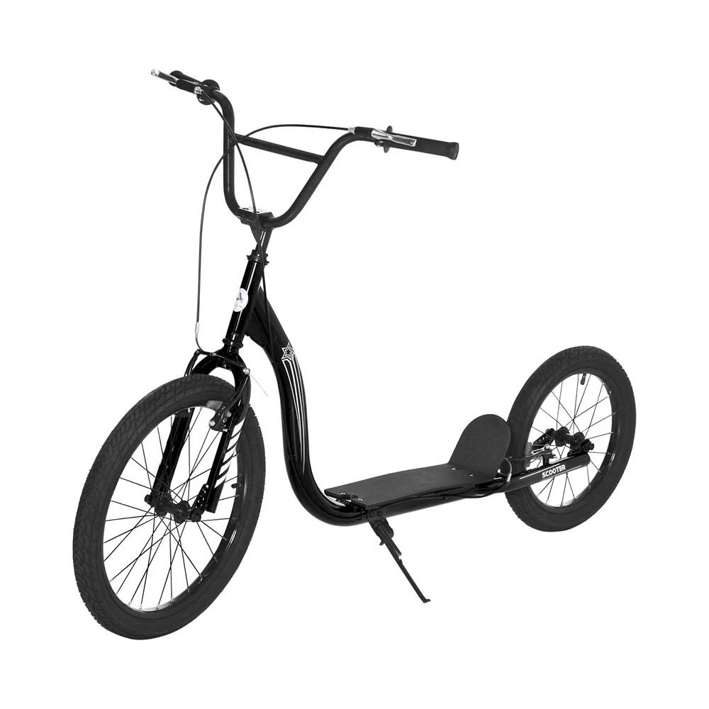 商品Aosom|Scooter with Big Wheels and Bike Brakes, Outdoor Non Electric Scooter,价格¥1117,第1张图片
