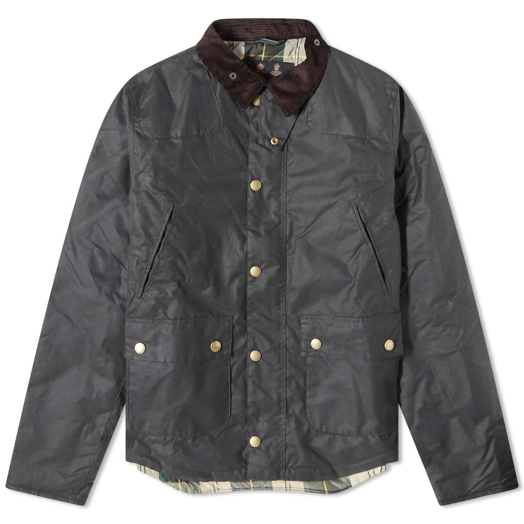 商品Barbour|Barbour Reelin Wax Jacket,价格¥2039,第1张图片