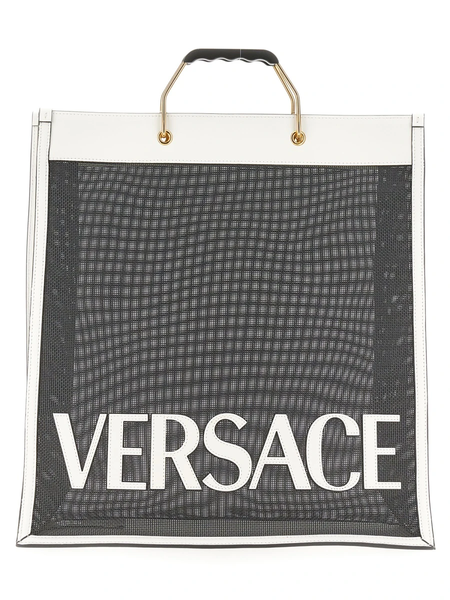 商品Versace|Versace 男士手提包 10089241A064062WF4V 白色,价格¥12715,第1张图片