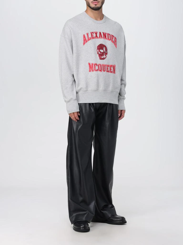 商品Alexander McQueen|Alexander McQueen sweatshirt with rhinestone skull,价格¥10348,第2张图片详细描述