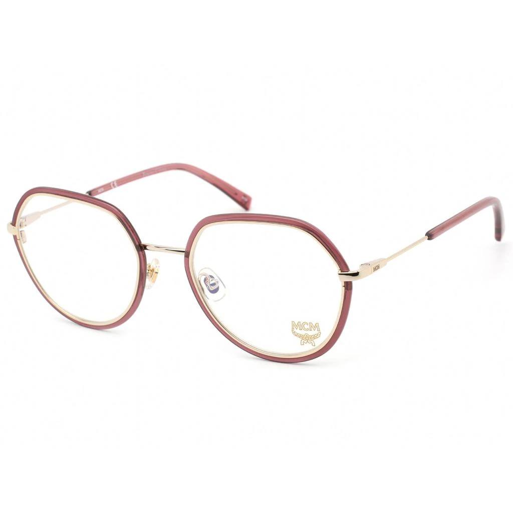 商品MCM|MCM Women's Eyeglasses - Clear Demo Lens Wine Full Rim Metal Frame | MCM2134 212,价格¥381,第1张图片