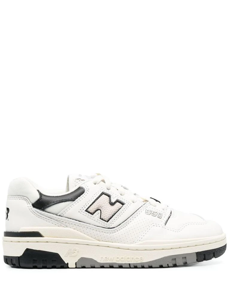 商品New Balance|NEW BALANCE - Bb550 Leather Sneakers,价格¥984,第1张图片