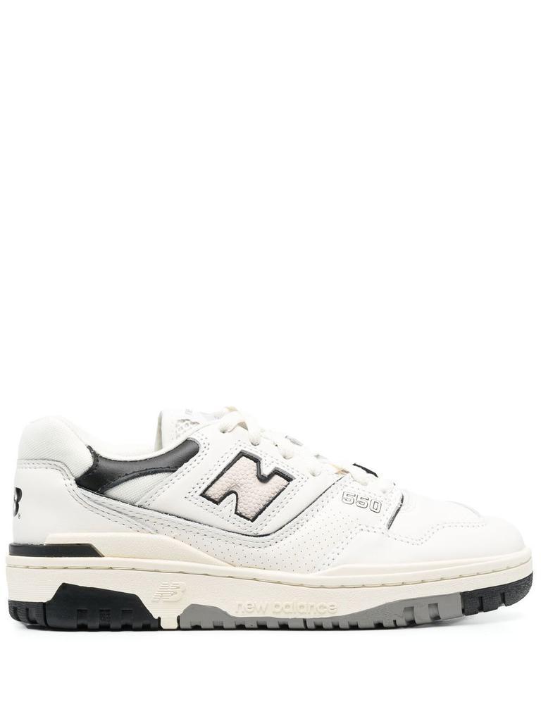 商品New Balance|NEW BALANCE - Bb550 Leather Sneakers,价格¥881,第1张图片