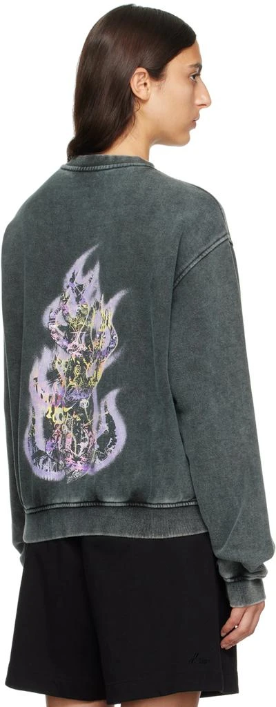 商品We11done|Black Faded Sweatshirt,价格¥1349,第3张图片详细描述