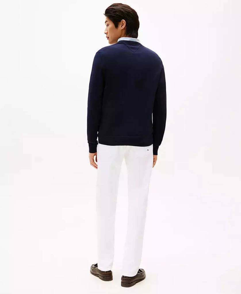 商品Tommy Hilfiger|纯棉圆领针织衫,价格¥410,第4张图片详细描述