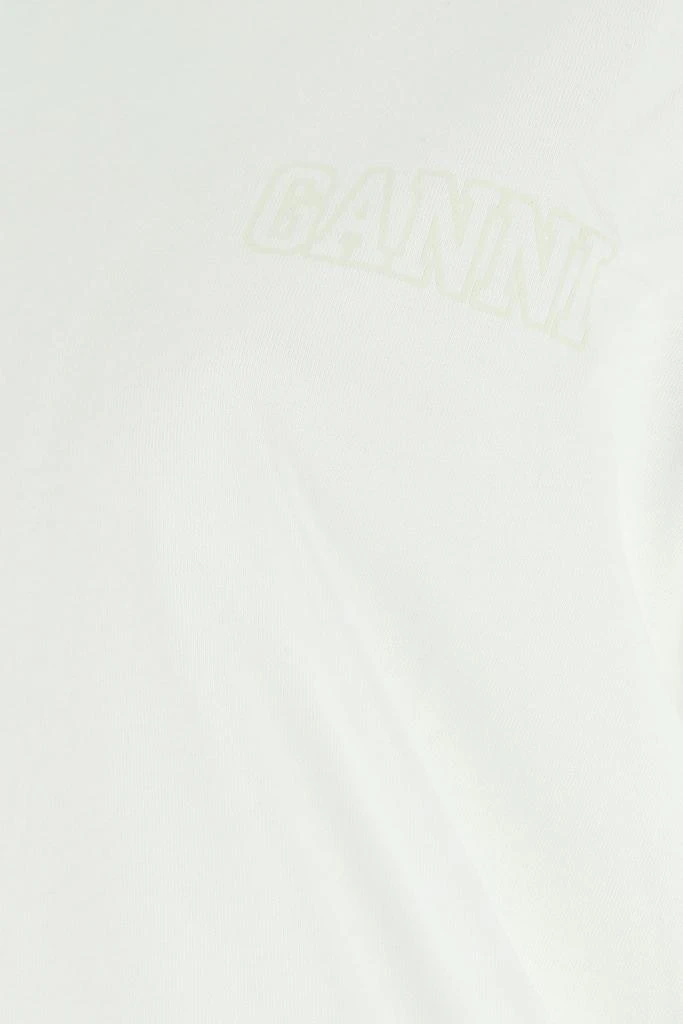 商品Ganni|White cotton oversize t-shirt,价格¥616,第2张图片详细描述