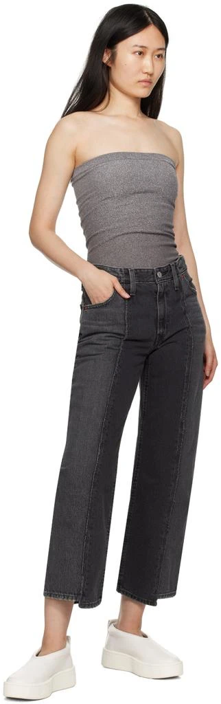 商品Levi's|Black Recrafted Baggy Dad Jeans,价格¥811,第4张图片详细描述