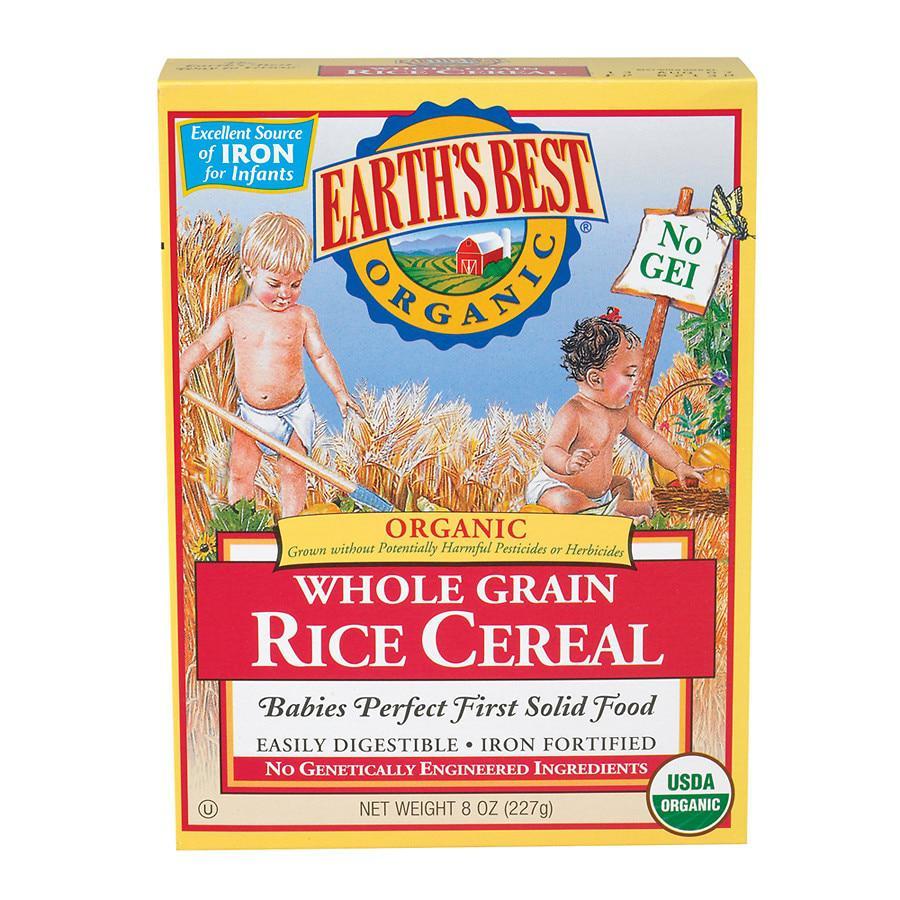 商品Earth's Best|Organic Brown Rice Cereal,价格¥30,第1张图片