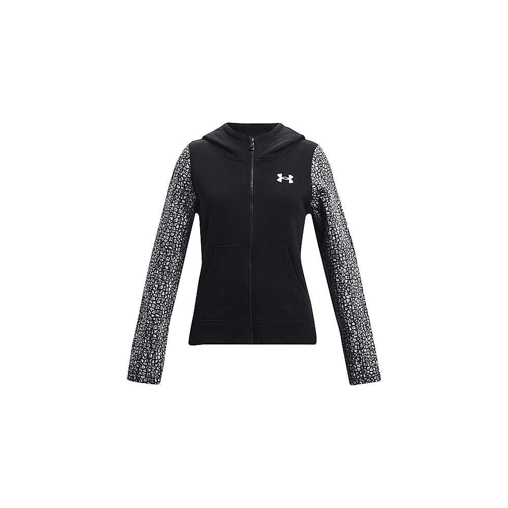 商品Under Armour|Under Armour Girls' Rival Fleece Full Zip Hoodie,价格¥249,第5张图片详细描述