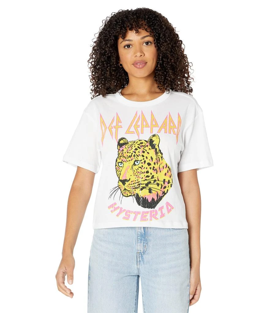 商品Chaser|Def Leopard Cotton Jersey Short Sleeve Tee,价格¥326,第1张图片