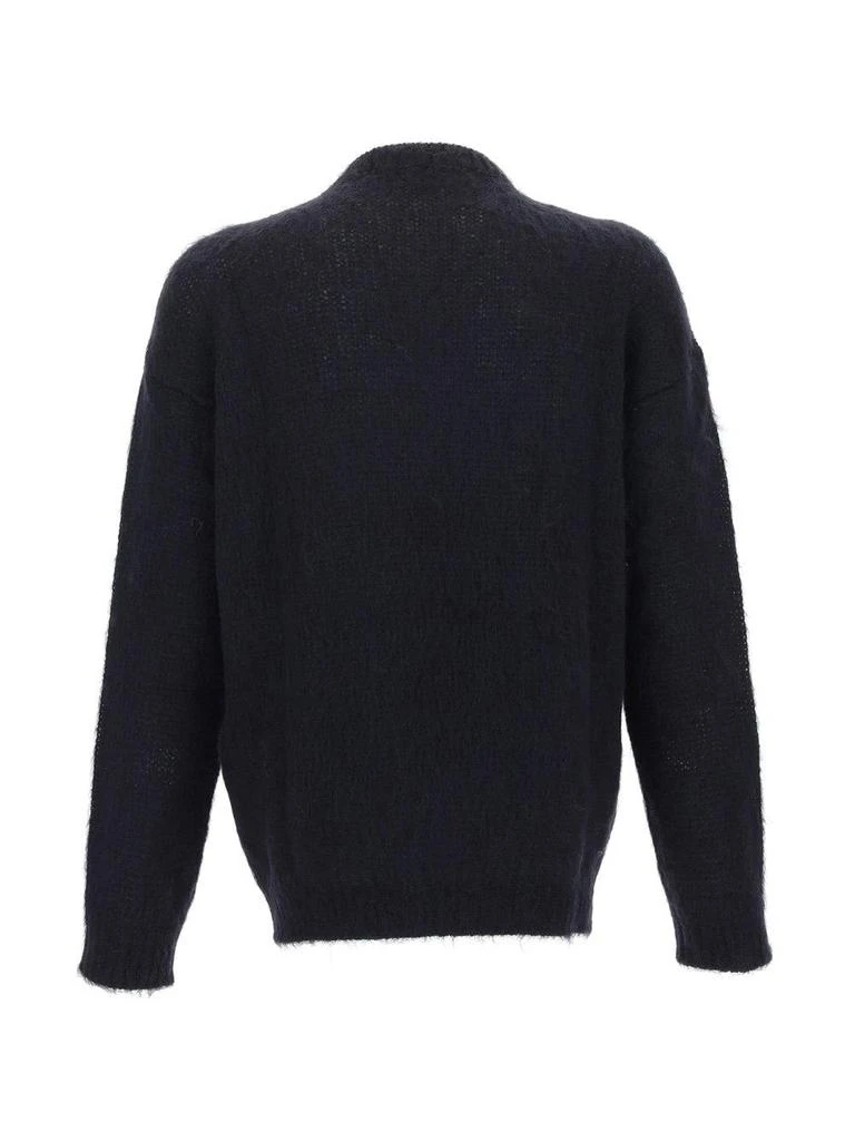 商品Yves Saint Laurent|Saint Laurent Logo Detailed Long-sleeved Jumper,价格¥6236,第2张图片详细描述