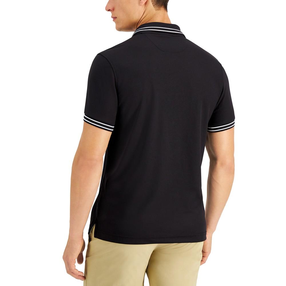 Men's Performance Stripe Polo, Created for Macy's商品第2张图片规格展示