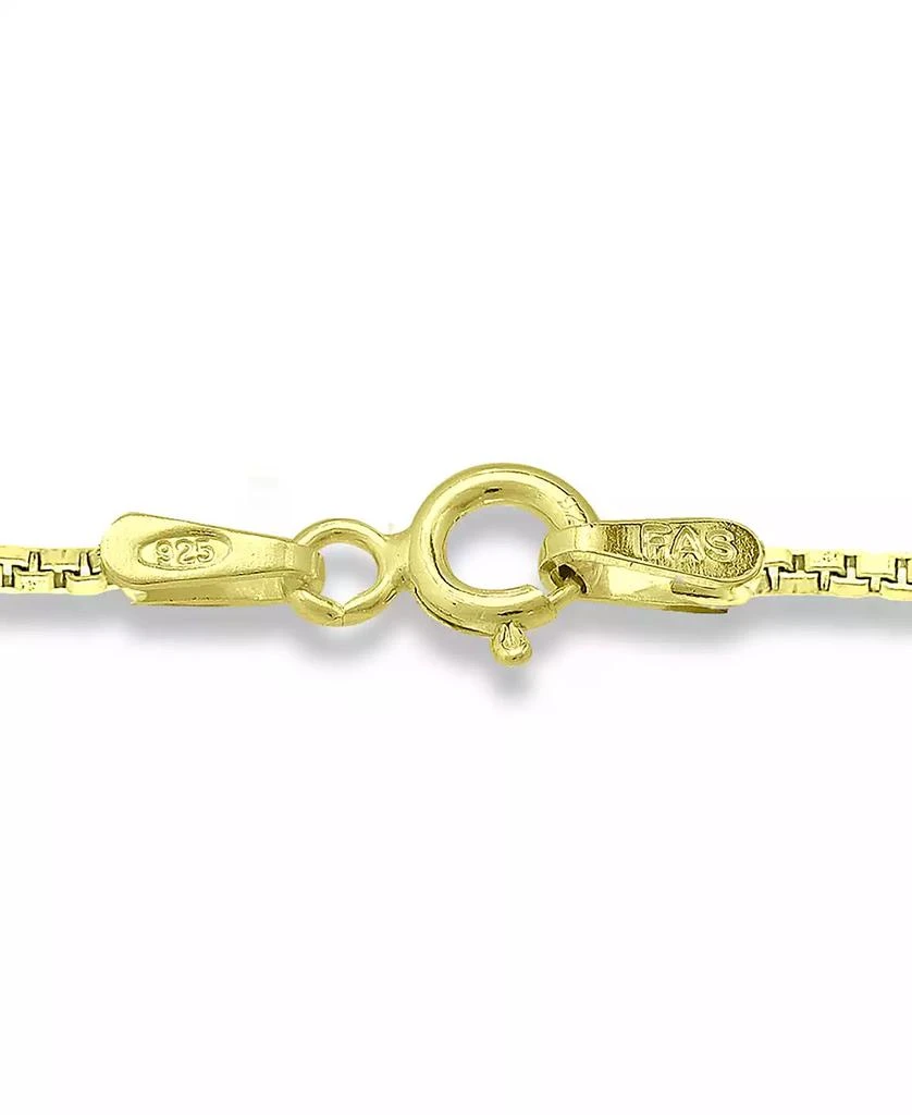 商品Giani Bernini|Box Link 20" Chain Necklace in 18k Gold-Plated Sterling Silver, Created for Macy's,价格¥257,第5张图片详细描述