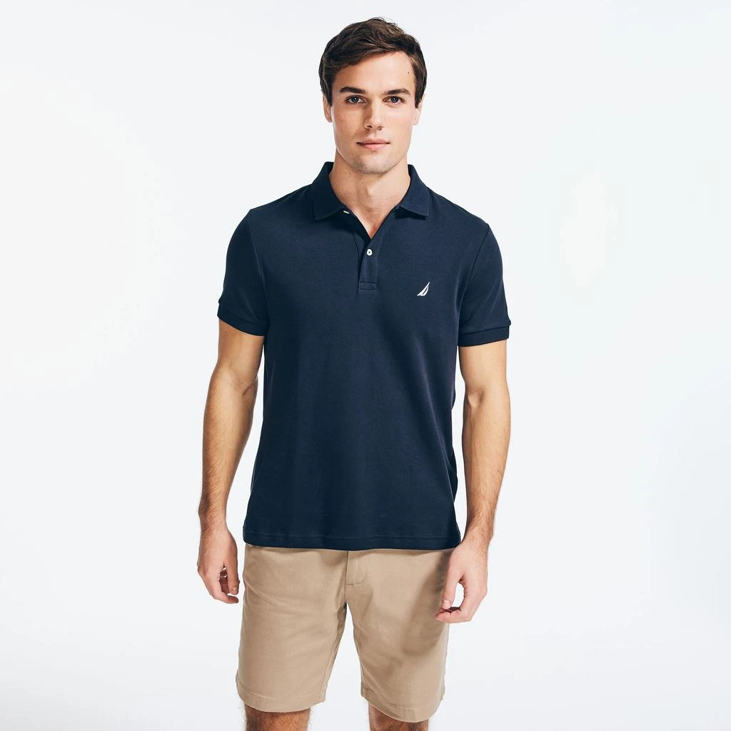 商品Nautica|男士纯棉polo衫,价格¥128,第5张图片详细描述