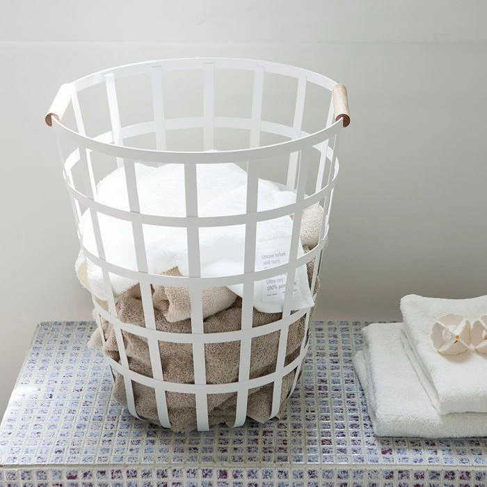 商品Yamazaki|Tosca Round Laundry Basket,价格¥540,第4张图片详细描述