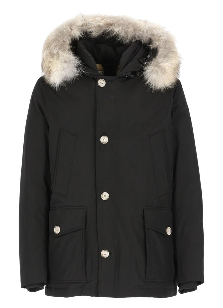 Woolrich Arctic Parka DF New Black 布+尼龙+鸭绒+棉+羊毛衬里价格