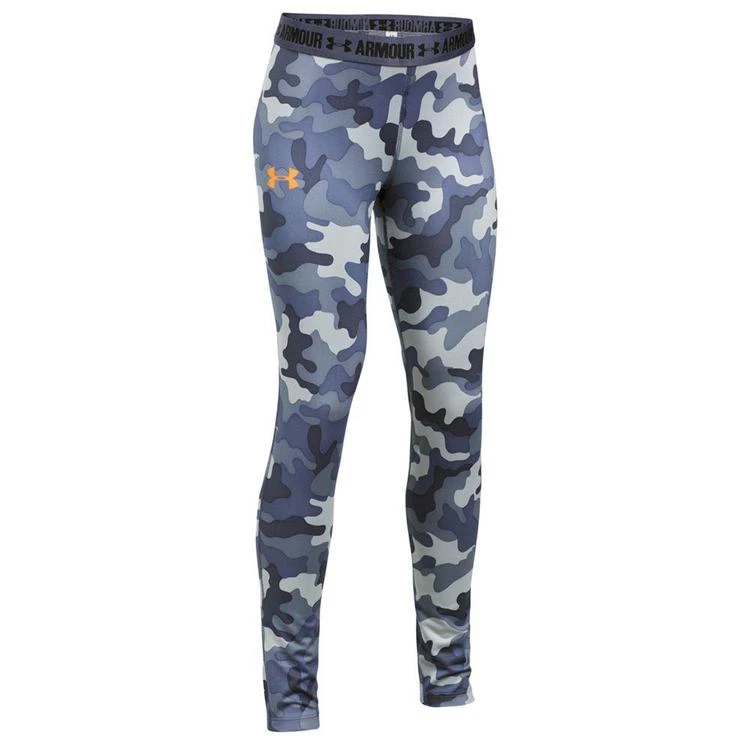 商品Under Armour|Under Armour HeatGear® Geo-Print Leggings 大女童运动打底裤,价格¥300,第1张图片