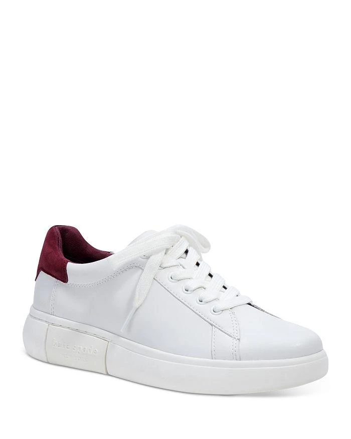 商品Kate Spade|Women's Lift Lace Up Low Top Sneakers,价格¥962,第1张图片