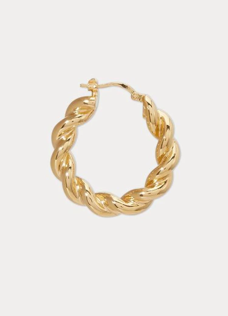 商品JW Anderson|Twisted hoop earrings,价格¥1940,第3张图片详细描述