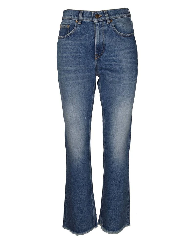 商品Golden Goose|Golden Goose Deluxe Brand Cropped Flared Jeans,价格¥1689,第1张图片