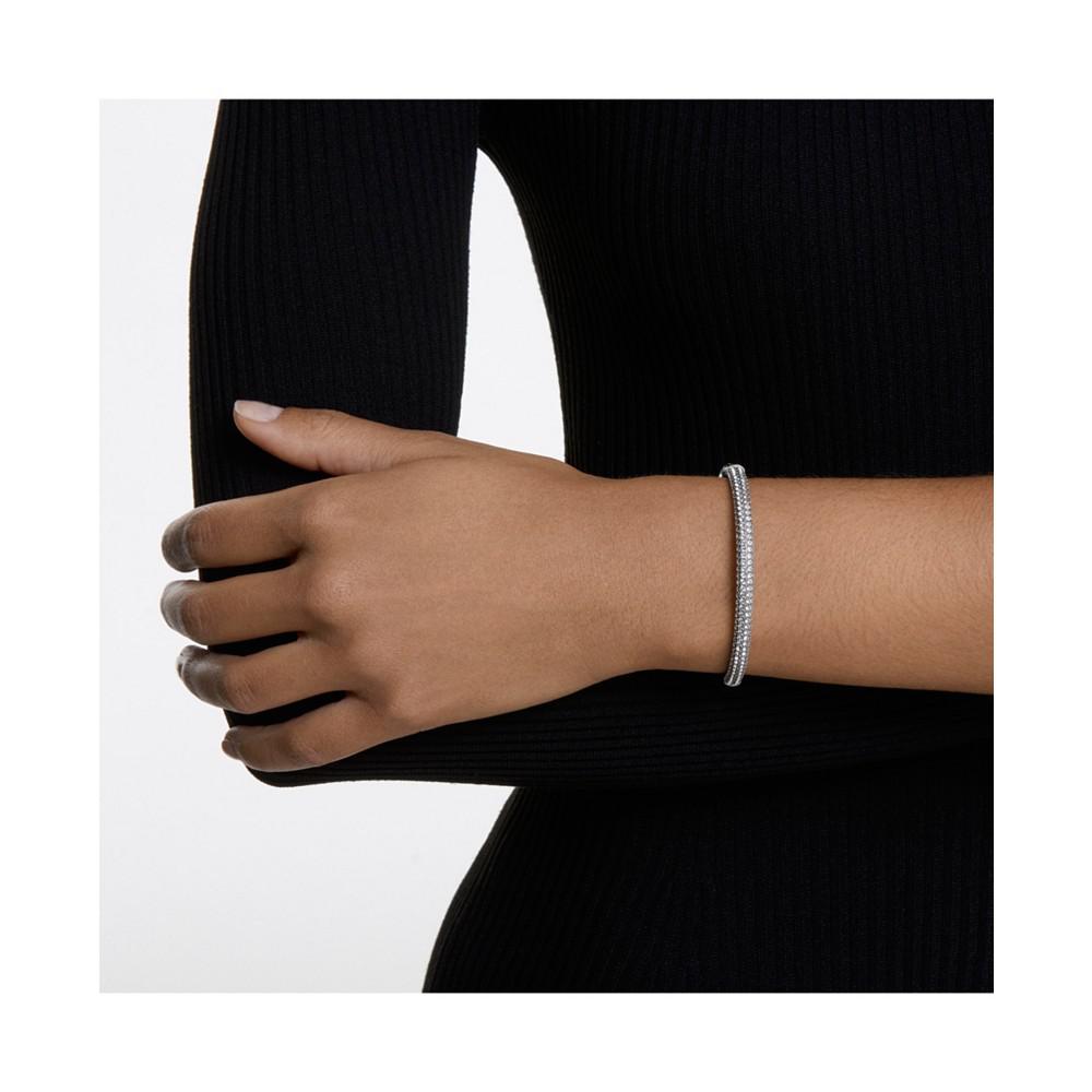 Stone Rhodium Plated Bangle商品第4张图片规格展示