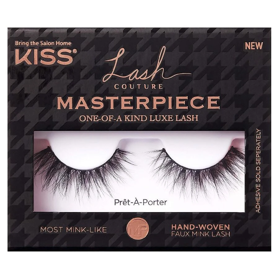 商品Kiss|Lash Couture Masterpiece Fake Eyelashes - Pret-A-Porter,价格¥83,第1张图片