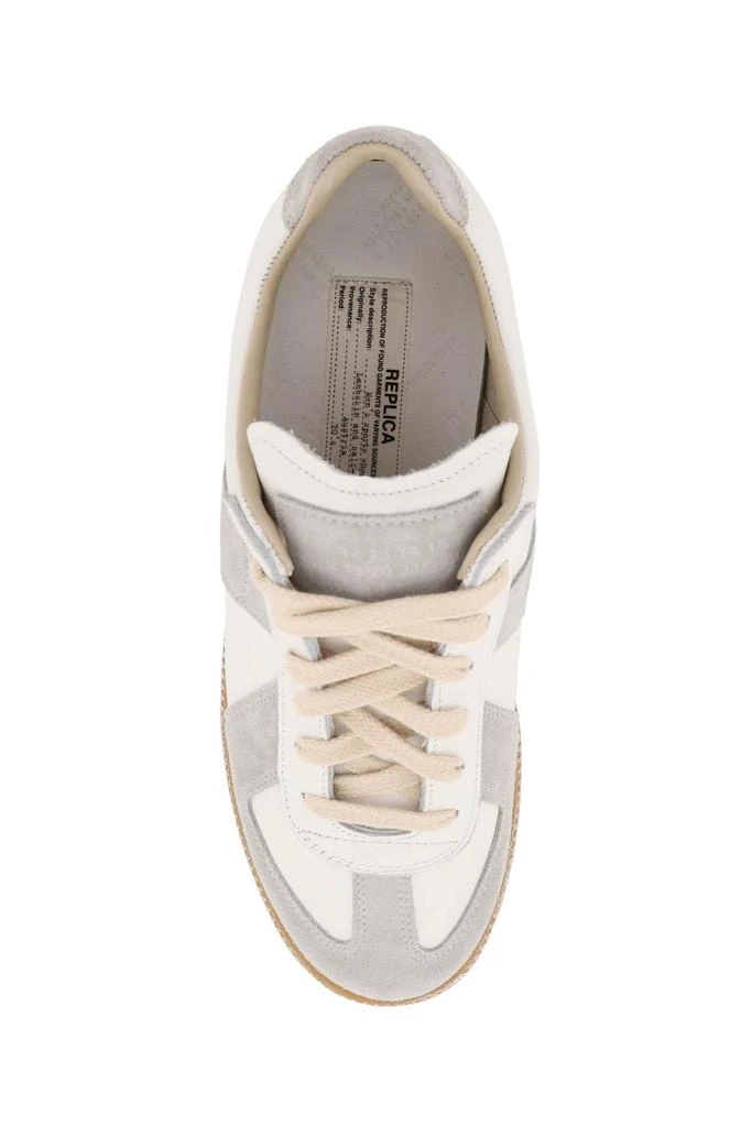 商品MAISON MARGIELA|Maison margiela leather replica sneakers,价格¥2710,第2张图片详细描述