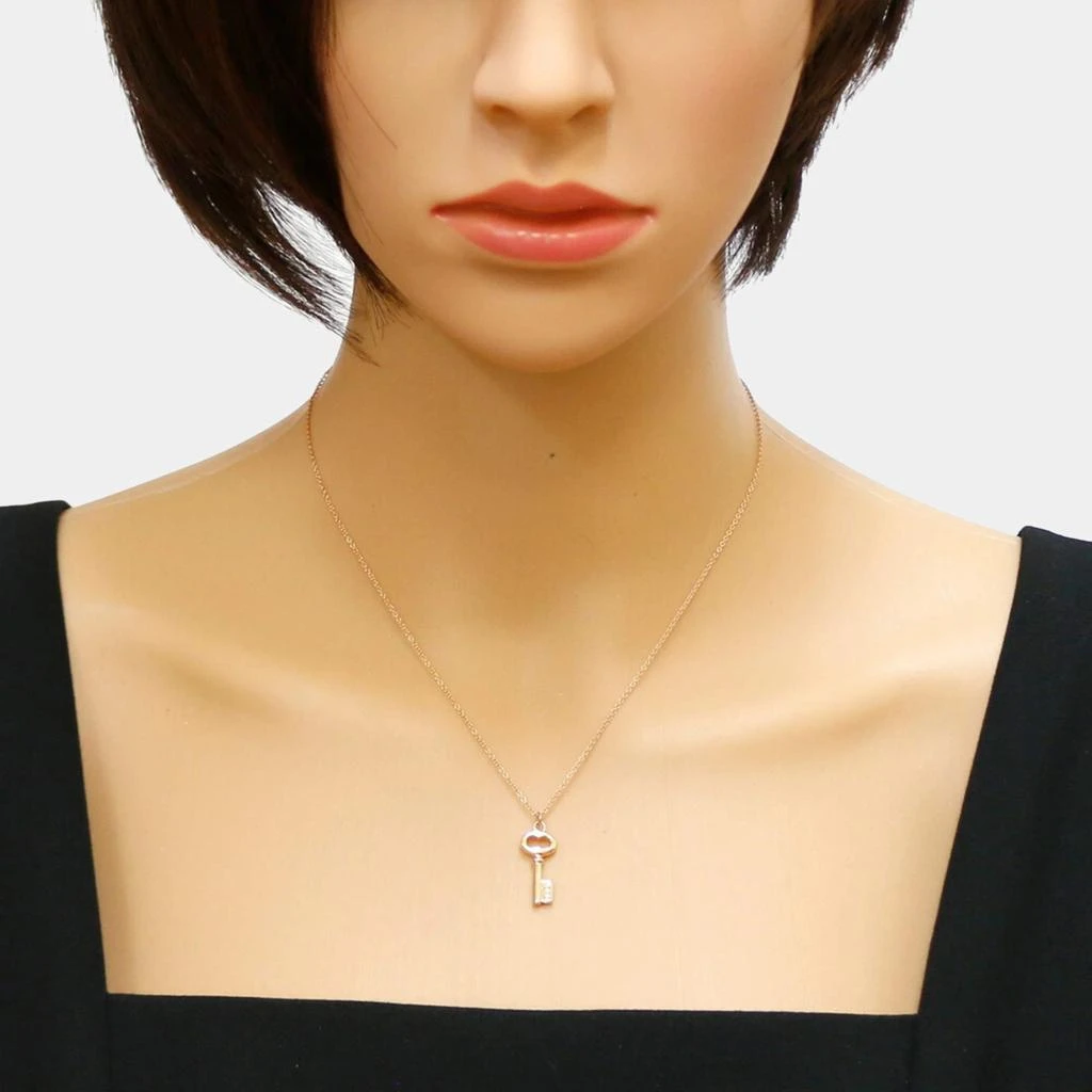 商品[二手商品] Tiffany & Co.|Tiffany & Co. 18K Rose Gold Oval Key Pendant Necklace,价格¥7014,第4张图片详细描述