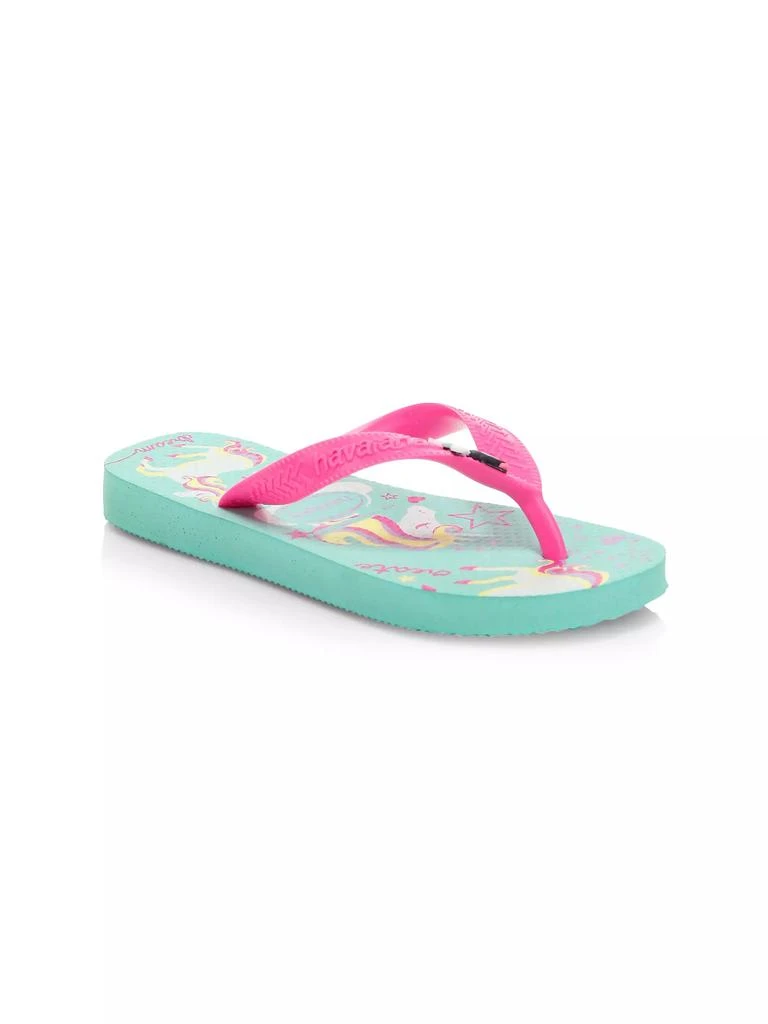 商品Havaianas|Girl's Unicorn Flip Flops,价格¥119,第1张图片