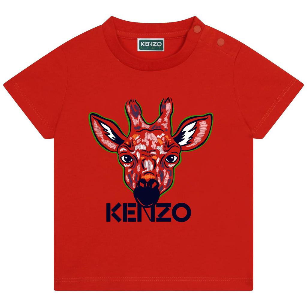 Kenzo Kids Printed T-shirt商品第1张图片规格展示