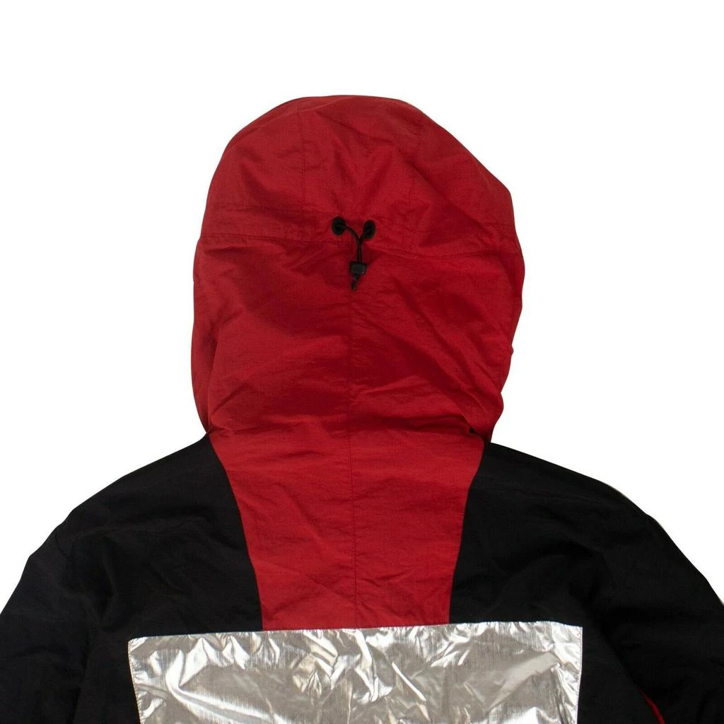 商品Marcelo Burlon|MARCELO BURLON x NBA Bulls Windbreaker Jacket - Black,价格¥898,第3张图片详细描述