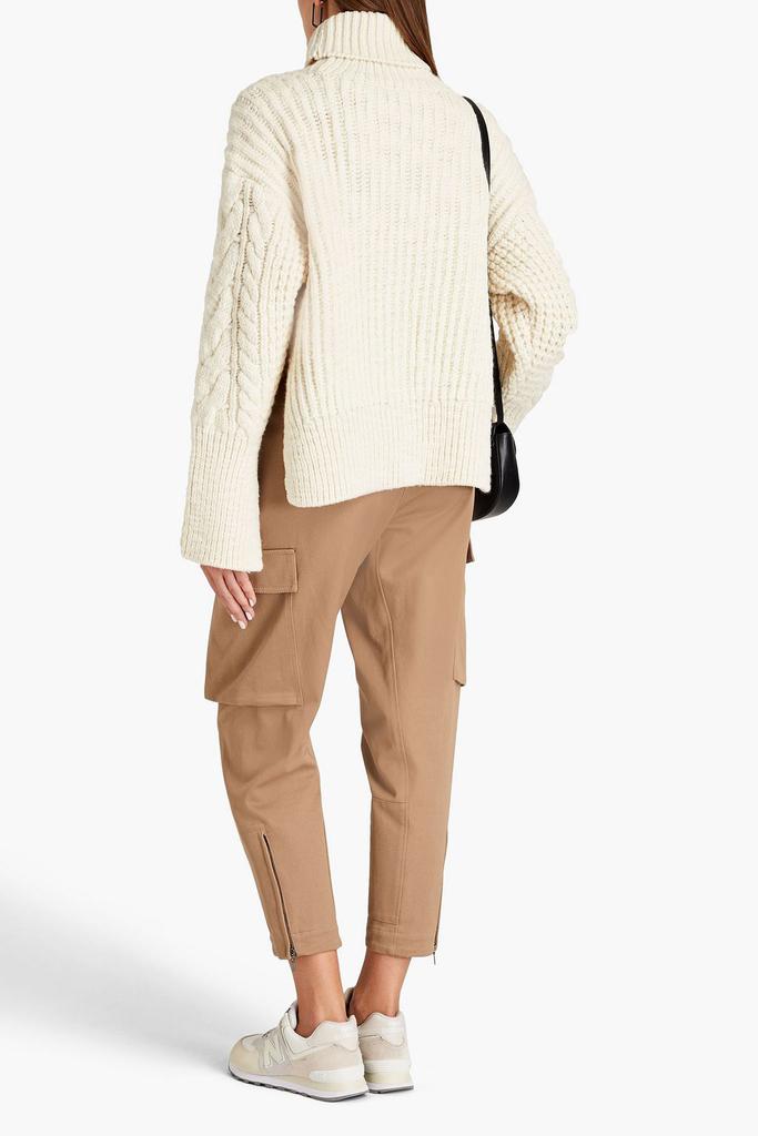 Ribbed wool turtleneck sweater商品第3张图片规格展示