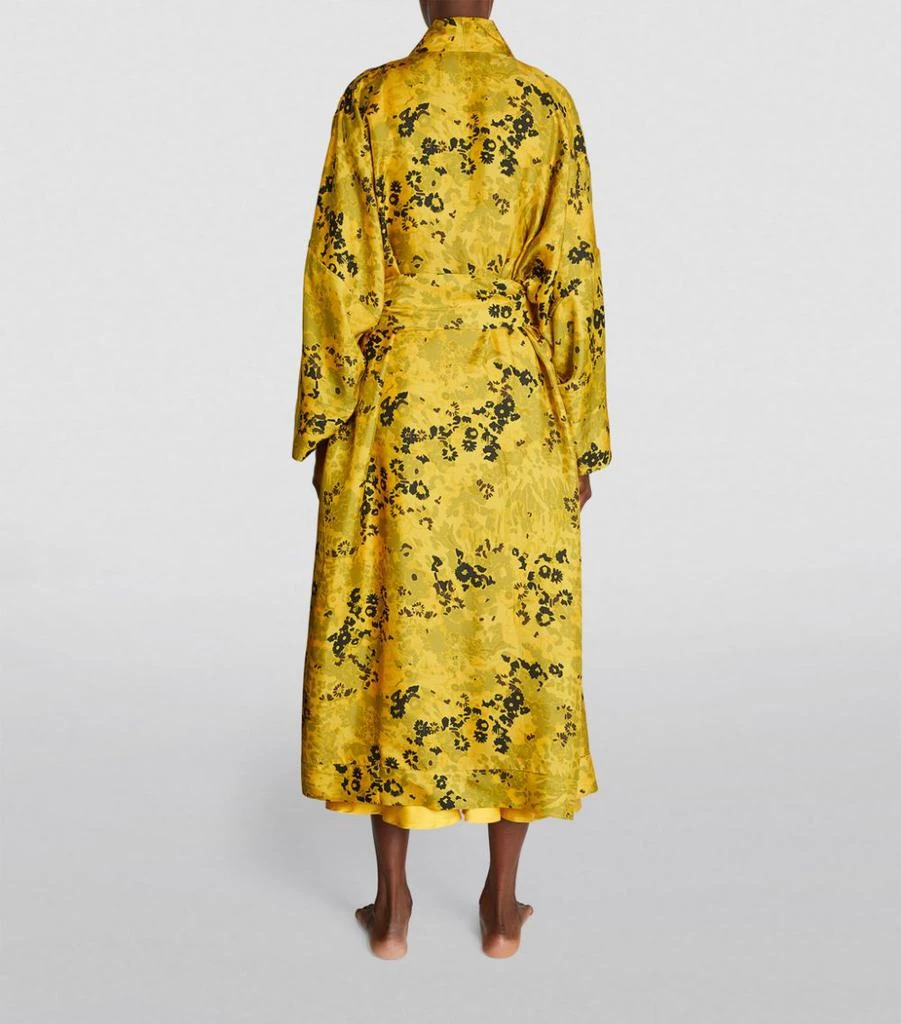 商品Asceno|Silk Floral Athens Robe,价格¥2811,第4张图片详细描述