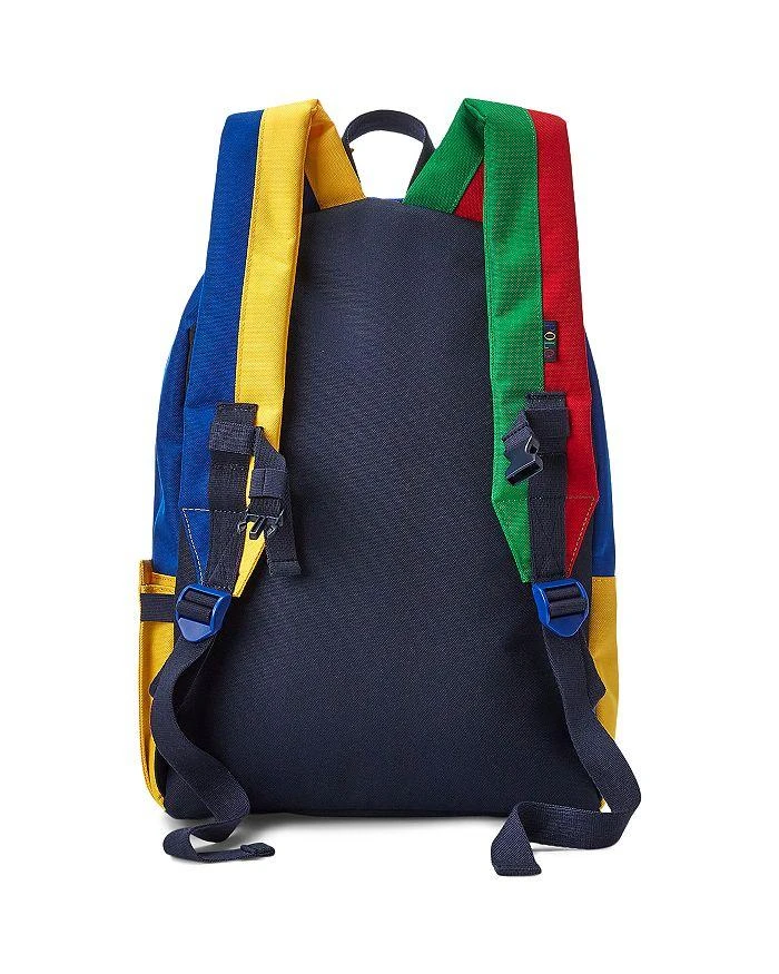 商品Ralph Lauren|Polo Kids Colorblocked Backpack,价格¥484,第5张图片详细描述