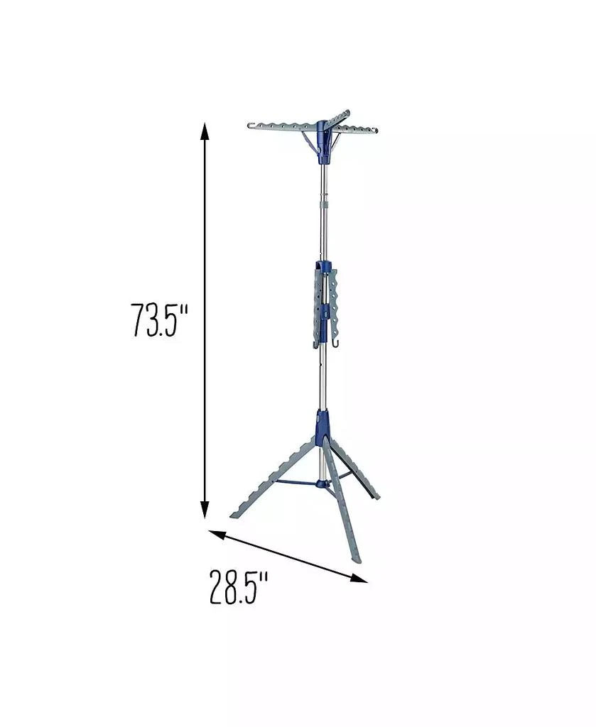 商品Honey Can Do|Collapsible 2 Tier Tripod Clothes Drying Rack,价格¥445,第4张图片详细描述