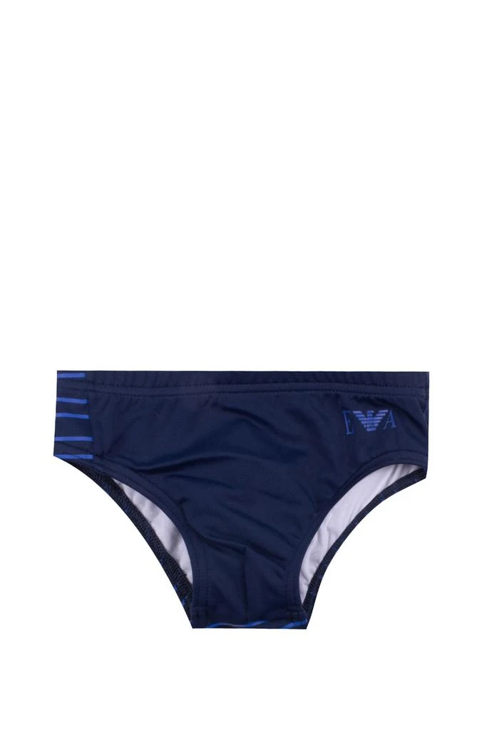 商品Emporio Armani|Slip Swimsuit With Maxi Logo,价格¥937,第1张图片