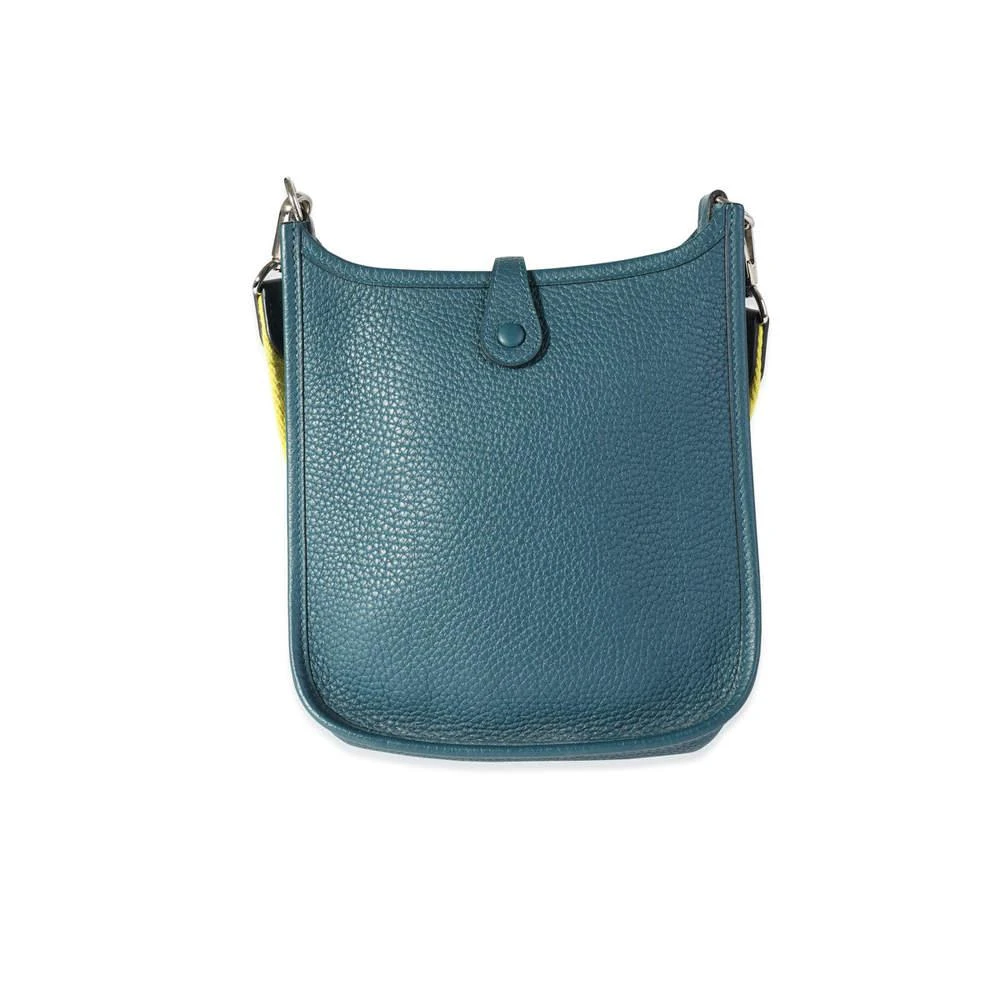 商品[二手商品] Hermes|Hermes Blue Clemence Leather Amazone Evelyne TPM Shoulder Bag,价格¥29455,第3张图片详细描述