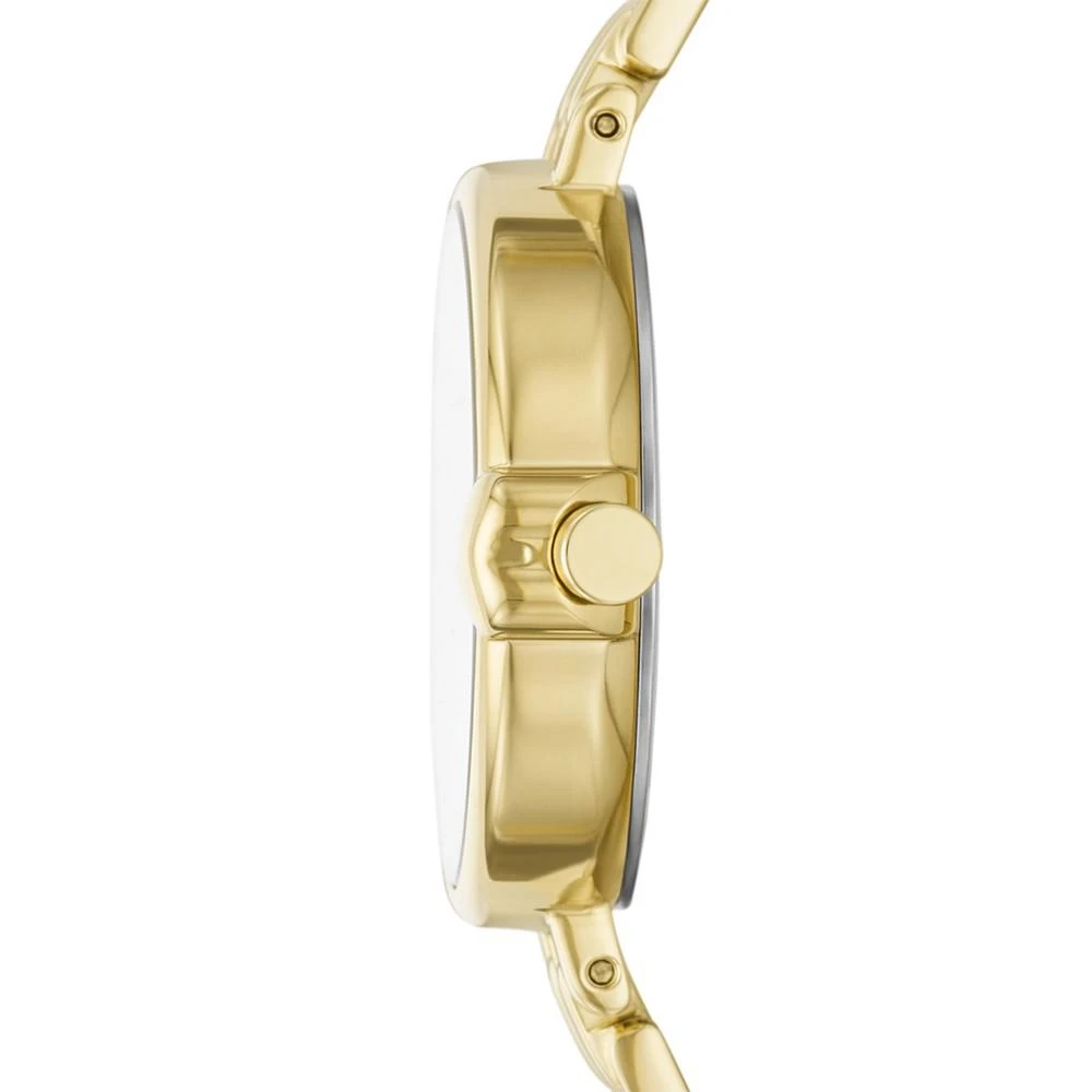 商品Kate Spade|Women's Chelsea Park Three-Hand Date Gold-Tone Stainless Steel Mesh Bracelet Watch, 32mm,价格¥1691,第3张图片详细描述
