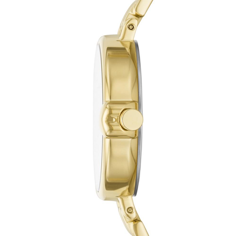 商品Kate Spade|Women's Chelsea Park Three-Hand Date Gold-Tone Stainless Steel Mesh Bracelet Watch, 32mm,价格¥1671,第5张图片详细描述