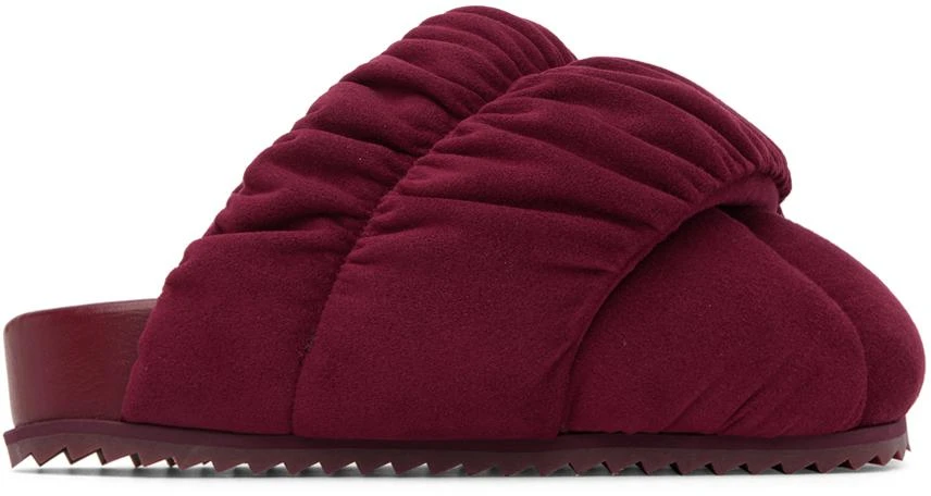 商品YUME YUME|SSENSE Exclusive Red Tent Mules,价格¥984,第1张图片