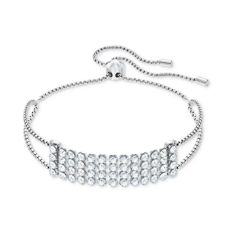 商品Swarovski|Crystal Mesh Slider Bracelet,价格¥733,第2张图片详细描述