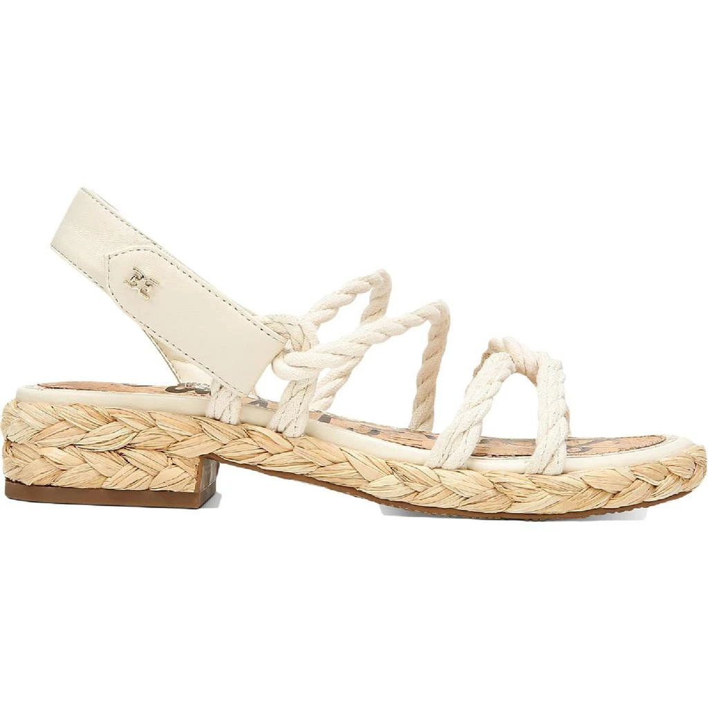 商品Sam Edelman|Sam Edelman Womens Cristan Leather Rope Heel Sandals,价格¥153,第3张图片详细描述