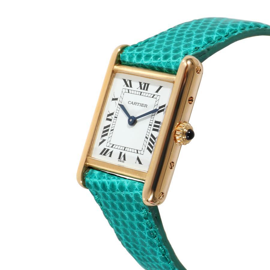 商品[二手商品] Cartier|Pre-owned Cartier Tank Quartz White Dial Ladies Watch 66001,价格¥34129,第4张图片详细描述