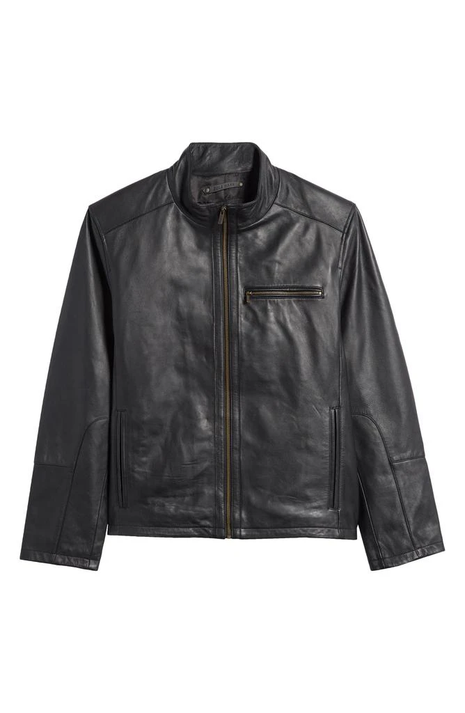 Classic Leather Moto Jacket 商品